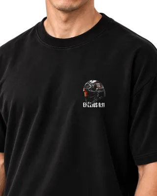 Camiseta Oversized Efésios 6 — costas